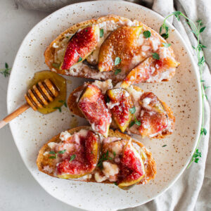 baked feta recipe spread over toast thumbnail blog edit 1