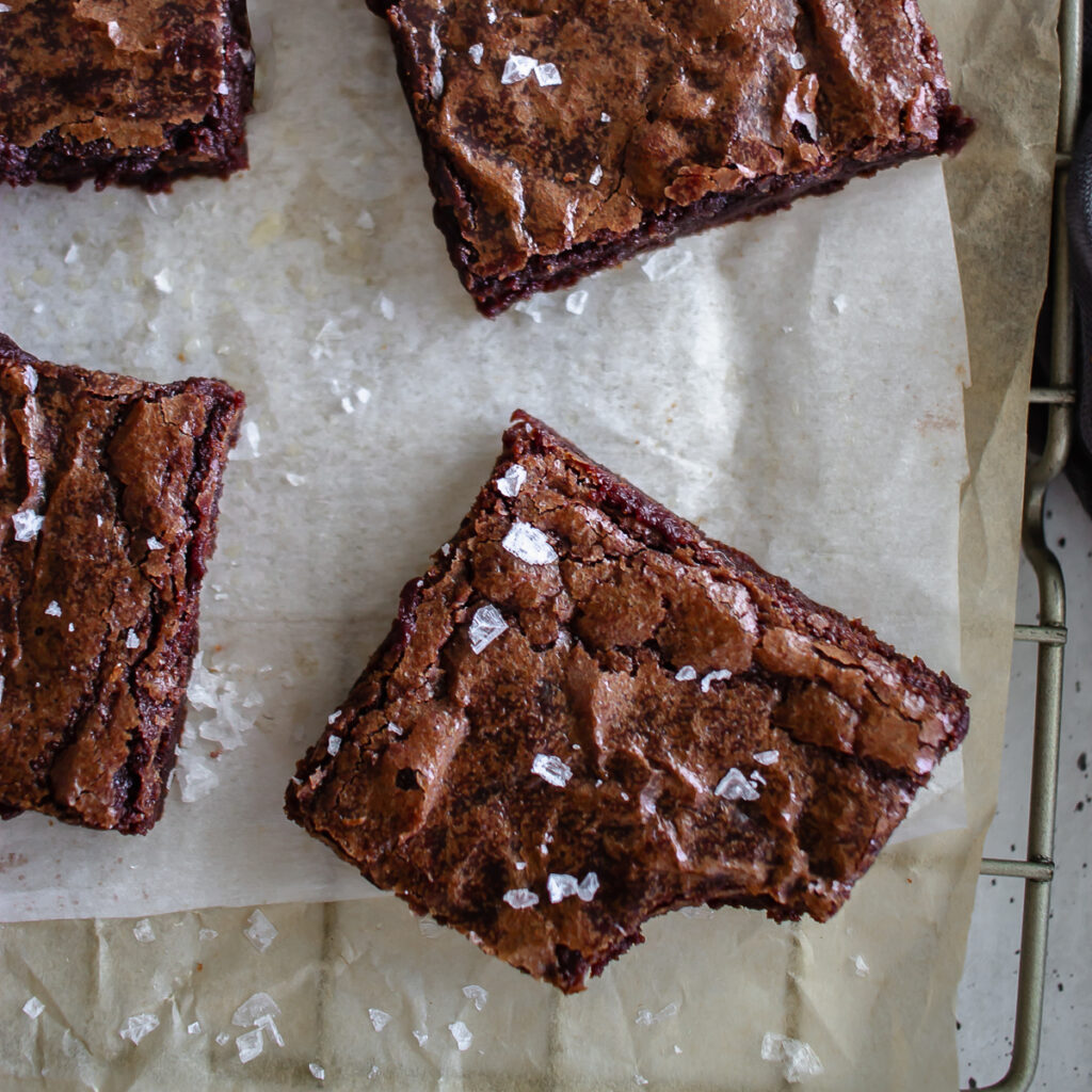touch up edits brown sugar brownies blog edit
