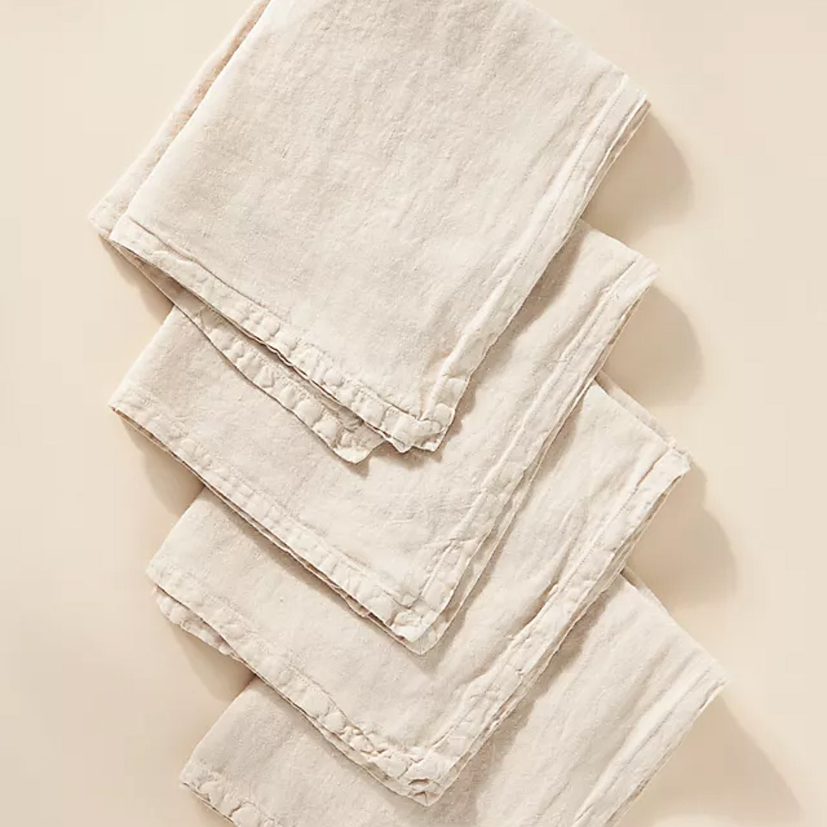 neutral fabric napkins